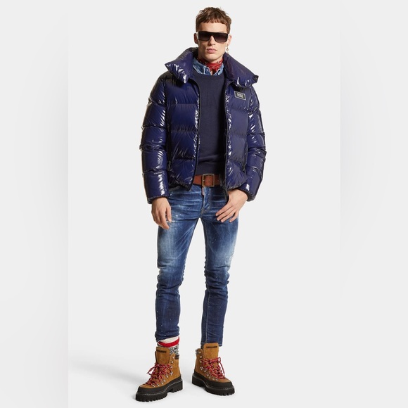 DARK EASY WASH SKATER JEANS